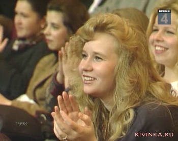 Евгения Васильева на игре в КВН